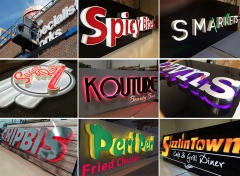Shop Signs / Sign Company / Sign Makers/ Outdoor Signs / Business Signs / Built up 3D letters/ Lightbox Signage 