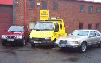 R. H. Turners of Brandon in Suffolk repair all types of vehicles, including American spec.